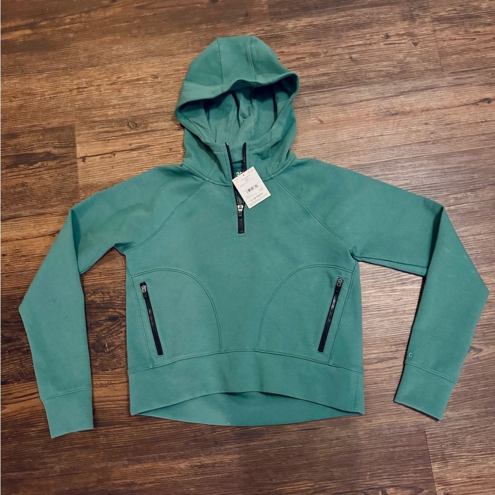 DSG Teal half zip hoodie